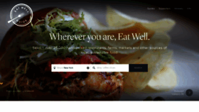 What Eatwellguide.org website looked like in 2020 (3 years ago)