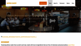 What Eatatsaffron.com website looked like in 2020 (3 years ago)