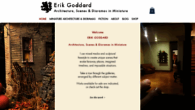 What Erikgoddard.com website looked like in 2020 (3 years ago)
