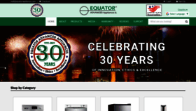 What Equatorappliances.com website looked like in 2020 (3 years ago)