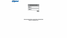 What Extranet1.orgalente.com.br website looked like in 2020 (3 years ago)