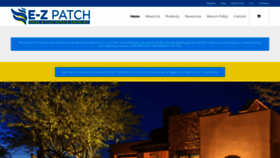 What E-zpatch.com website looked like in 2020 (3 years ago)