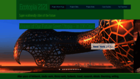 What Ecotopia2121.com website looked like in 2020 (3 years ago)