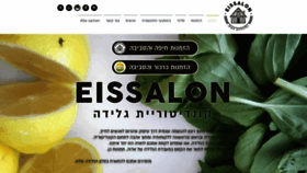 What Eissalon.co.il website looked like in 2020 (3 years ago)