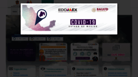 What Edomex.gob.mx website looked like in 2020 (3 years ago)