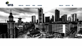 What Efis.de website looked like in 2020 (4 years ago)