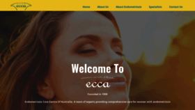 What Ecca.com.au website looked like in 2020 (3 years ago)