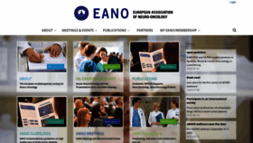 What Eano.eu website looked like in 2020 (3 years ago)