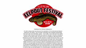 What Eelpoutfestival.com website looked like in 2020 (3 years ago)