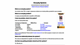 What Everydaysystems.com website looked like in 2020 (3 years ago)