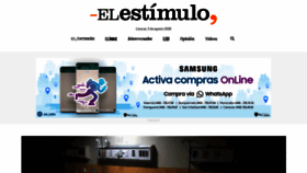 What Elestimulo.com website looked like in 2020 (3 years ago)