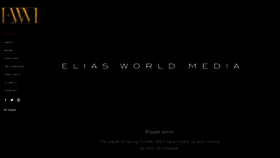 What Eliasworldmedia.com website looked like in 2020 (3 years ago)