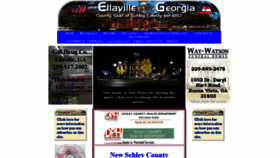 What Ellavillega.com website looked like in 2020 (3 years ago)