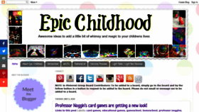 What Epic-childhood.com website looked like in 2020 (3 years ago)