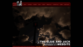 What Elsieandjack.com website looked like in 2020 (3 years ago)