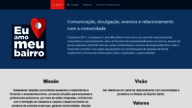 What Euamomeubairro.com website looked like in 2020 (3 years ago)