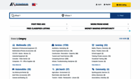 What Ezclassifiedads.com website looked like in 2020 (4 years ago)