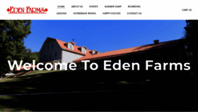 What Edenfarms.net website looked like in 2020 (3 years ago)