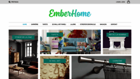 What Emberhome.com website looked like in 2020 (3 years ago)