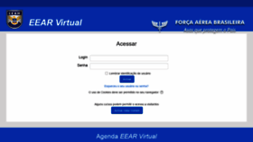 What Eearvirtual.aer.mil.br website looked like in 2020 (3 years ago)