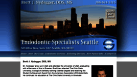 What Endospecialistseattle.com website looked like in 2020 (3 years ago)