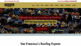 What Excelsiorroofing.com website looked like in 2020 (3 years ago)