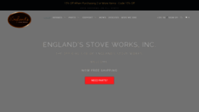 What Englanderstoves.com website looked like in 2020 (3 years ago)