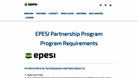 What Epesi.pl website looked like in 2020 (3 years ago)