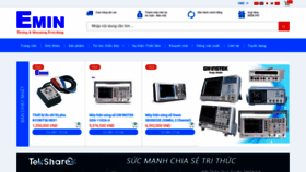 What Emin.vn website looked like in 2020 (3 years ago)