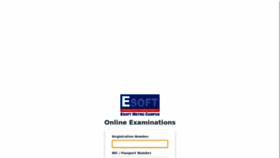 What Exams.esoft.lk website looked like in 2020 (3 years ago)