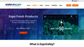 What Expovalley.com website looked like in 2020 (3 years ago)