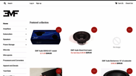 What Emfcaraudio.com website looked like in 2020 (3 years ago)