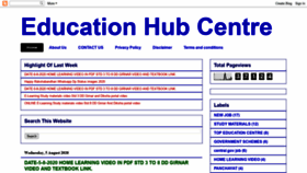 What Ehubcentre.com website looked like in 2020 (3 years ago)