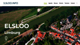 What Elsloo.info website looked like in 2020 (3 years ago)