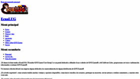 What Ecualug.org website looked like in 2020 (5 years ago)