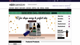 What Eskincarestore.com website looked like in 2020 (3 years ago)