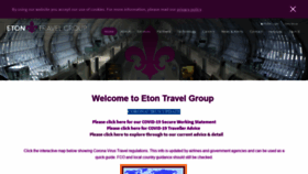 What Etontravel.com website looked like in 2020 (3 years ago)