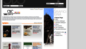 What Editoriasarda.com website looked like in 2020 (3 years ago)