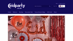 What Eidparty.co.uk website looked like in 2020 (3 years ago)