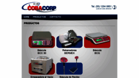 What Equipos-cobacorp.com website looked like in 2020 (3 years ago)