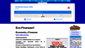 What Eco-finanzas.com website looked like in 2020 (3 years ago)