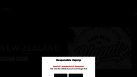 What Electriccigarettenz.co.nz website looked like in 2020 (3 years ago)