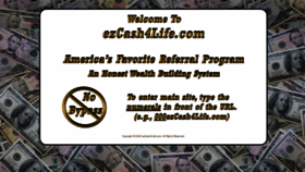 What Ezcash4life.com website looked like in 2020 (3 years ago)