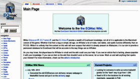 What Eqmacwiki.com website looked like in 2011 (12 years ago)