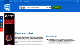 What Easytrans.org website looked like in 2020 (3 years ago)