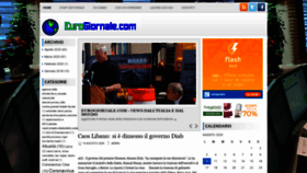 What Eurogiornale.com website looked like in 2020 (3 years ago)