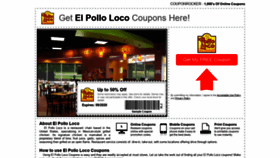 What Elpolloloco.couponrocker.com website looked like in 2020 (3 years ago)