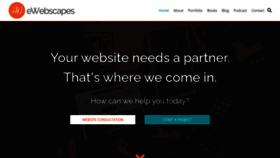 What Ewebscapes.com website looked like in 2020 (3 years ago)