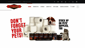 What Evangersdogfood.com website looked like in 2020 (3 years ago)