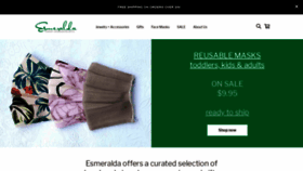 What Esmeraldalambert.com website looked like in 2020 (3 years ago)